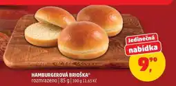 Penny Market Hamburgerová brioška nabídka
