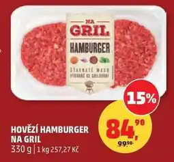 Penny Market Hovězí hamburger na gril nabídka