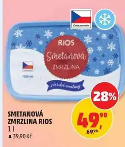 Penny Market SMETANOVÁ ZMRZLINA RIOS nabídka