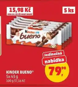 Penny Market KINDER BUENO nabídka