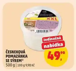 Penny Market Česneková pomazánka se sýrem nabídka