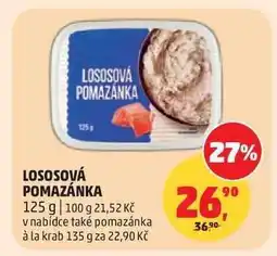 Penny Market Lososová pomazánka nabídka