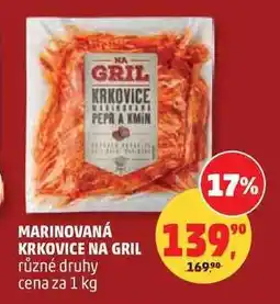Penny Market MARINOVANÁ KRKOVICE NA GRIL nabídka