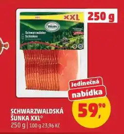 Penny Market Schwarzwaldská šunka XXL nabídka