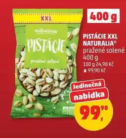 Penny Market PISTÁCIE XXL NATURALIA pražené solené 400 g nabídka