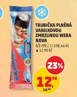 Penny Market TRUBIČKA PLNĚNÁ VANILKOVOU ZMRZLINOU WERA NOVA nabídka