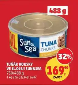 Penny Market Tuňák kousky ve sl.oleji Sun&Sea nabídka