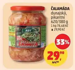 Penny Market Čalamáda dunajská, pikantní nabídka