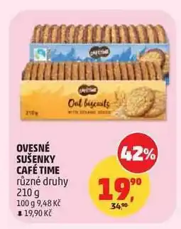 Penny Market OVESNÉ SUŠENKY CAFÉ TIME nabídka