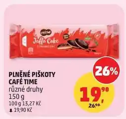 Penny Market Plněné piškoty Café Time nabídka