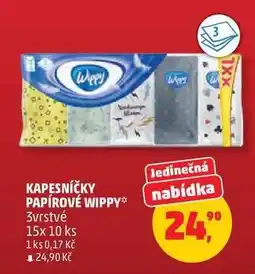 Penny Market Kapesníčky papírové Wippy nabídka