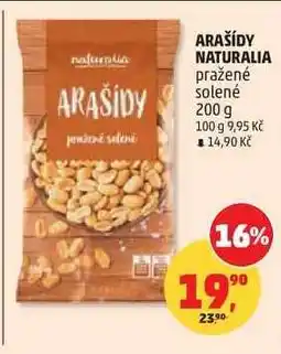 Penny Market ARAŠÍDY NATURALIA nabídka