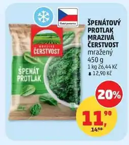 Penny Market ŠPENÁTOVÝ PROTLAK MRAZIVÁ ČERSTVOST nabídka