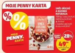 Penny Market SMĚS OŘECHŮ A ROZINEK NATURALIA nabídka