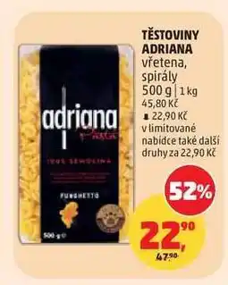 Penny Market TĚSTOVINY ADRIANA nabídka
