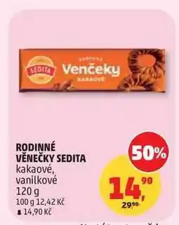Penny Market RODINNÉ VĚNEČKY SEDITA nabídka