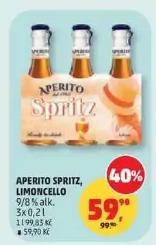 Penny Market APERITO SPRITZ, LIMONCELLO nabídka
