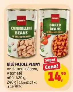 Penny Market Bílé fazole Penny nabídka