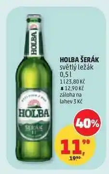 Penny Market HOLBA ŠERÁK světlý ležák 0,5 l nabídka