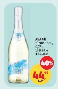 Penny Market Avanti různé druhy nabídka