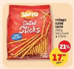 Penny Market TYČINKY SLANÉ SALTO nabídka