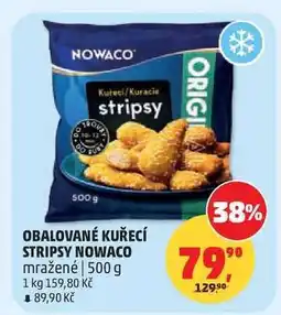 Penny Market OBALOVANÉ KUŘECÍ STRIPSY NOWACO nabídka