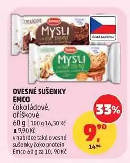 Penny Market OVESNÉ SUŠENKY EMCO nabídka