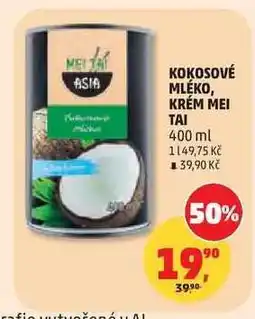 Penny Market KOKOSOVÉ MLÉKO, KRÉM MEI TAI nabídka