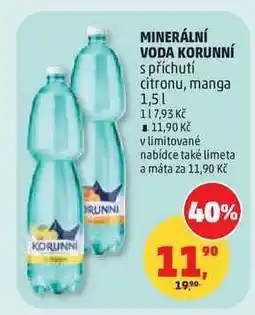 Penny Market MINERÁLNÍ VODA KORUNNÍ nabídka