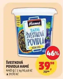 Penny Market ŠVESTKOVÁ POVIDLA HAMÉ nabídka