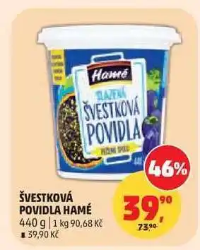 Penny Market ŠVESTKOVÁ POVIDLA HAMÉ nabídka