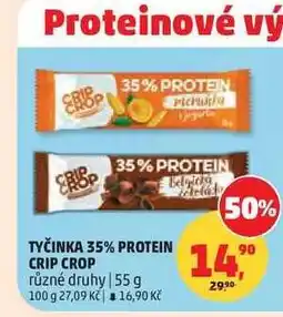 Penny Market TYČINKA 35% PROTEIN CRIP CROP nabídka