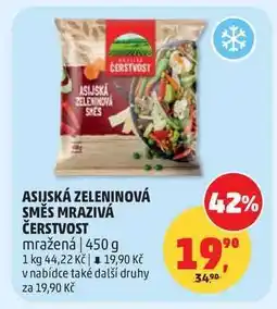 Penny Market ASIJSKÁ ZELENINOVÁ SMĚS MRAZIVÁ ČERSTVOST nabídka