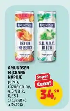 Penny Market AMUNDSEN MÍCHANÉ NÁPOJE nabídka