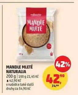 Penny Market MANDLE MLETÉ NATURALIA nabídka