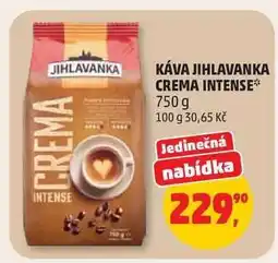Penny Market Káva Jihlavanka Crema Intense nabídka