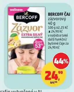 Penny Market BERCOFF ČAJ zázvorový nabídka