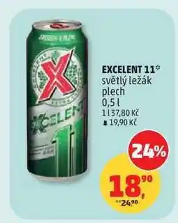 Penny Market EXCELENT 11° světlý ležák plech nabídka