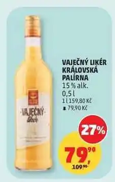 Penny Market VAJEČNÝ LIKÉR KRÁLOVSKÁ PALÍRNA nabídka