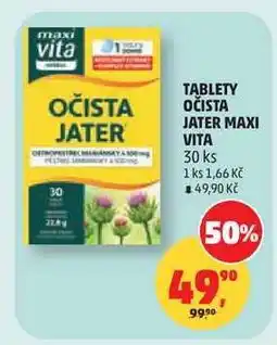Penny Market TABLETY OČISTA JATER MAXI VITA nabídka
