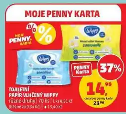 Penny Market TOALETNÍ PAPÍR VLHČENÝ WIPPY nabídka