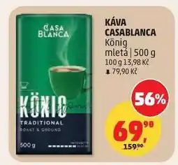 Penny Market Káva Casablanca König mletá 500 g nabídka