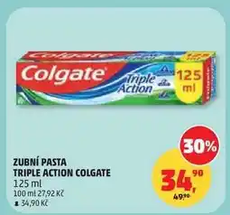 Penny Market ZUBNÍ PASTA TRIPLE ACTION COLGATE nabídka