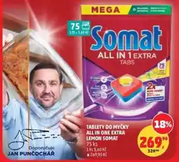 Penny Market Tablety do myčky All in One Extra Lemon Somat nabídka