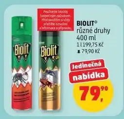 Penny Market BIOLIT různé druhy 400 ml nabídka