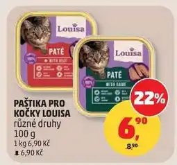 Penny Market PAŠTIKA PRO KOČKY LOUISA nabídka