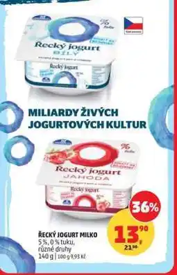Penny Market ŘECKÝ JOGURT MILKO nabídka