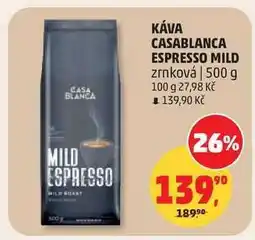 Penny Market KÁVA CASABLANCA ESPRESSO MILD nabídka