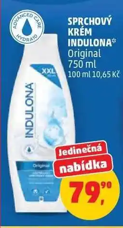 Penny Market Sprchový krém Indulona Original nabídka