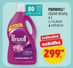 Penny Market Perwoll různé druhy 4 l nabídka
